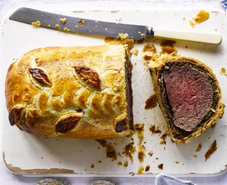 Steak & blue cheese en croûte